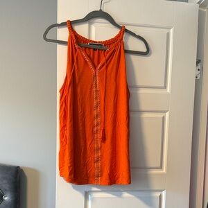 Vibrant Orange Women's Tank Top